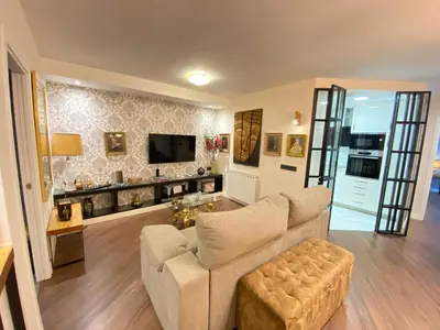 Una cocina o zona de cocina en Plaza España - Apartamento en el Centro
