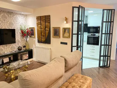 Una cocina o zona de cocina en Plaza España - Apartamento en el Centro