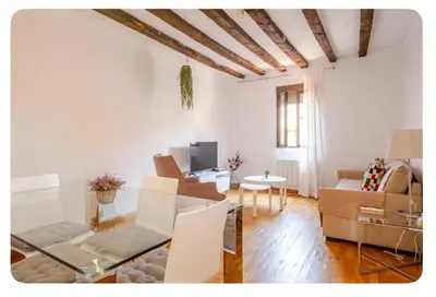 Zona de estar de El Apartamento en Ópera Palacio Real