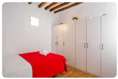 Cama o camas de una habitación en El Apartamento en Ópera Palacio Real