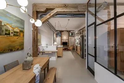 Una cocina o zona de cocina en Waou Art Loft La Latina