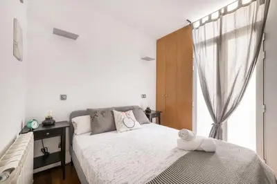 Cama o camas de una habitación en El Olivar de la Paz Madrid Centro