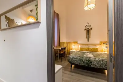 Cama o camas de una habitación en Social - Coliving & Coworking - Madrid