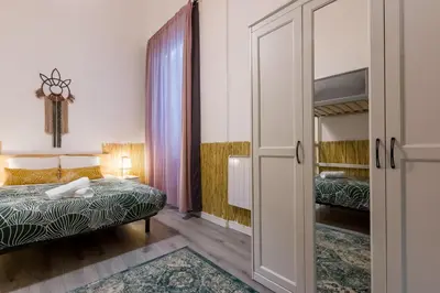 Cama o camas de una habitación en Social - Coliving & Coworking - Madrid