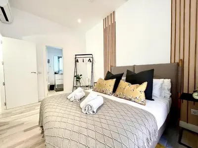 Cama o camas de una habitación en Waou EL RETIRO es MIA - Corta Duración