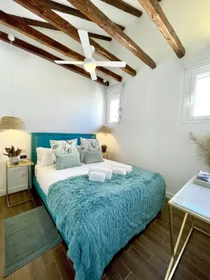 Cama o camas de una habitación en Waou JARDIN BOTANICO es MIA - Corta Duración