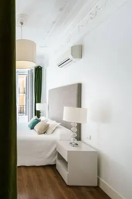 Cama o camas de una habitación en Centro Madrid. Plaza Mayor. Puerta del Sol. Opera.