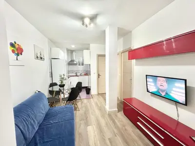 Una cocina o zona de cocina en Madrid Rio Antonio Lopez A