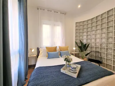 Cama o camas de una habitación en MOLINA - LA LATINA