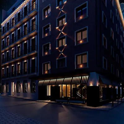 Edificio en el que se encuentra el hotel