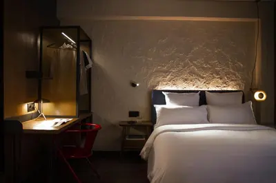 Cama o camas de una habitación en Letoh Letoh Gran Vía