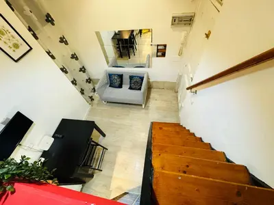 Zona de estar de El capricho de Nina en Lavapiés