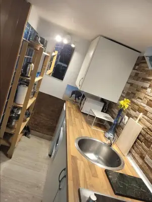 Una cocina o zona de cocina en El capricho de Nina en Lavapiés