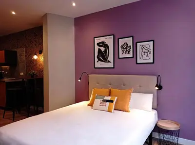 Cama o camas de una habitación en Inhome