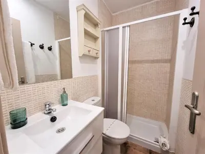 Un baño de APARTAMENTOS SAN ANDRES
