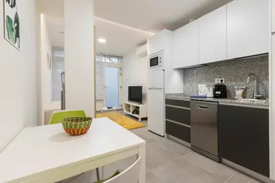 Una cocina o zona de cocina en Dobo Madrid ANR1
