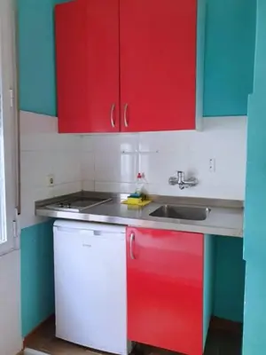 Una cocina o zona de cocina en Apartamentos SmartRenting Tribunal