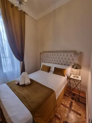 Cama o camas de una habitación en Le Petit Palü- Flora
