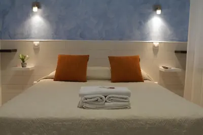 Cama o camas de una habitación en Hostal Madrid Star