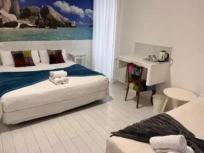 Cama o camas de una habitación en Hostal Madrid Star