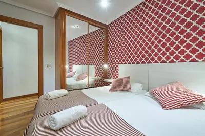 Cama o camas de una habitación en BV Rooms