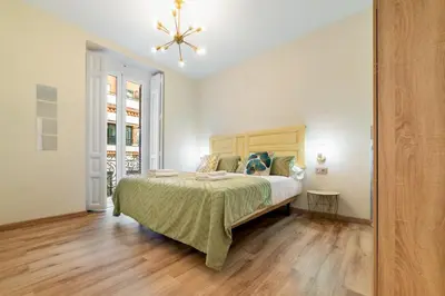 Cama o camas de una habitación en Modern and Refurbished - 2Bedrooms 2Baths-Justicia