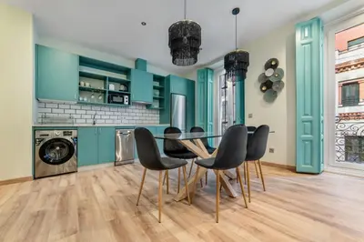 Zona de estar de Modern and Refurbished - 2Bedrooms 2Baths-Justicia