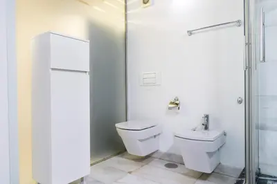 Un baño de Madrid Río II - Espacioso dúplex