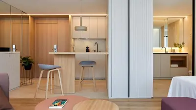 Una cocina o zona de cocina en 60 Balconies Iconic