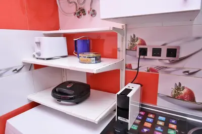 Una cocina o zona de cocina en Departamentos C&G