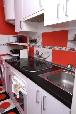 Una cocina o zona de cocina en Departamentos C&G