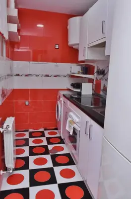 Una cocina o zona de cocina en Departamentos C&G