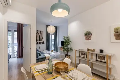 Zona de estar de Waou Chamberi V - Alquiler Corta Duración