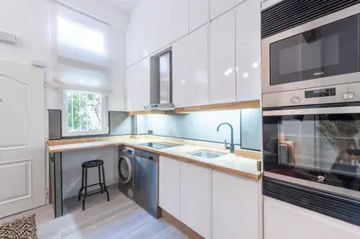 Una cocina o zona de cocina en Apartamento con estilo en la Elipa