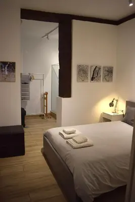 Cama o camas de una habitación en Opera-Suites Luxury La boheme, in the very center of Madrid.