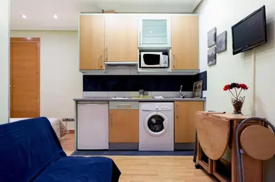 Una cocina o zona de cocina en Suitur Apartment Hita II Centro Madrid