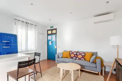 Zona de estar de Cozy studio - 1Bedroom 1Bathroom - Chueca - Hortaleza