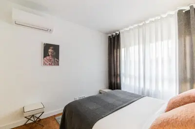 Cama o camas de una habitación en Moderno y Luminoso - Heros