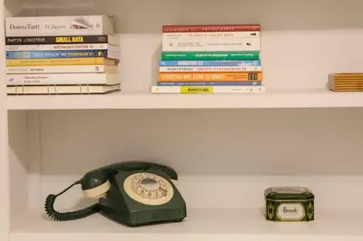 Biblioteca en el apartamento