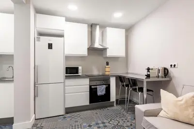 Una cocina o zona de cocina en Modern and Cozy-2 Bedrooms 1 Bathroom-Las Letras