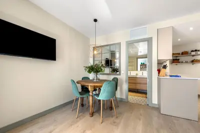 Una cocina o zona de cocina en Bright W Terrace -2 bedrooms 2 bathrooms-Chamberi