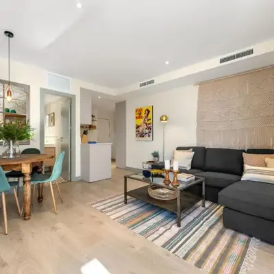 Bright W Terrace -2 bedrooms 2 bathrooms-Chamberi