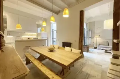 Zona de estar de Exclusive Refurbished-3Bedrooms 2Baths-Malasaña