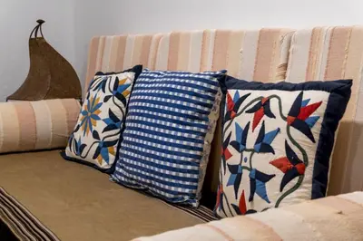 Zona de estar de Cozy and Vintage-2Bedrooms 1.5Bathrooms-Malasaña