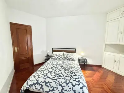 Cama o camas de una habitación en Centro Atocha Méndez Álvaro