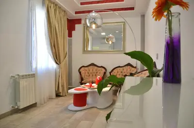 Zona de estar de Hostal Alexis Madrid