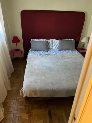Cama o camas de una habitación en Paseo santa maria de la cabeza 128 2 C MADRID