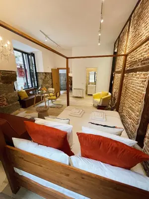 Zona de estar de Apartamento Opera Suite Carmen Palacio Real Luxury Studio