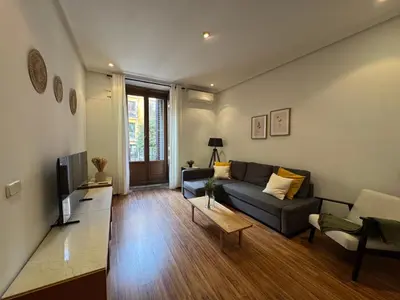 Zona de estar de Apartamento a dos pasos de la Plaza Mayor