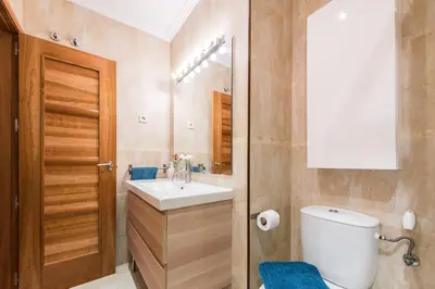 Un baño de Apartamento a dos pasos de la Plaza Mayor